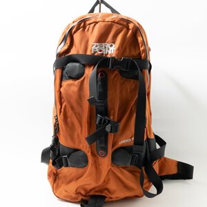 【1円スタート】mont-bell モンベル ZERO POINT LANDNER PACK25 ゼロポイント ランドナーパック バックパック オレンジ ブラック bag 鞄