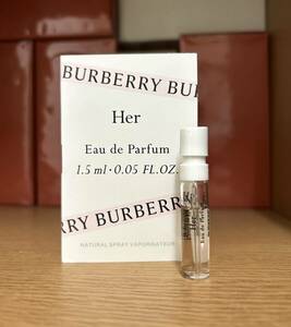 《送料無料》バーバリー ハー オードパルファム 1.5ml サンプル ※未使用※ #BURBERRY HER EDP