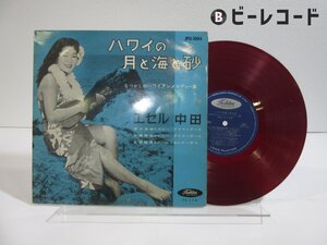 エセル中田「ハワイの月と海と砂」SP（10インチ）/Toshiba Records(JPO-1004)/フォーク