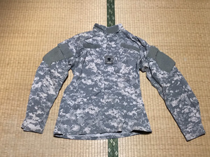 【実物】ACU 米軍 陸軍戦闘服 ジャケット 防虫 アメリカ USA 軍 ミリタリー ファッション コレクション【US ARMY】