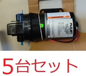 5台セット　在庫処分　未使用FLOJET 小型圧力ポンプ 2100-740 24V（MODEL:02100740A）ボート用品、マリン用品