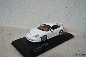 ミニチャンプス ポルシェ 911 GT3 1/43 ミニカー 白