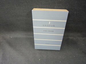 日本文学全集7　武者小路実篤　シミ有/DEZH