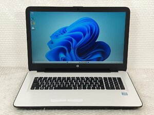 ●●HP Notebook 17-x008tu / i5-6200U / 8GBメモリ / 750GB HDD / 17.3型 / Windows 11 Home【 中古ノートパソコンITS JAPAN 】