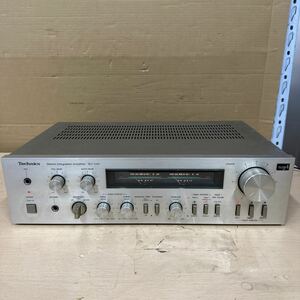 UTn449 Technics テクニクス Stereo Integrated Amplifier プリメインアンプ SU-V44 オーディオ機器 音響機器 通電のみ確認済み 現状品