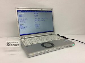 ジャンク/ Panasonic CF-SZ5ADQVS Intel Core i5-6300U メモリ8.19GB ストレージ無し 【G29320】