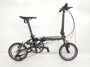 【良品】DAHON/ダホン K3 折りたたみ自転車 2023-2024年モデル 14インチ ガンメタル×ブラック 配送/来店引取可 ◆ 6EB39-1