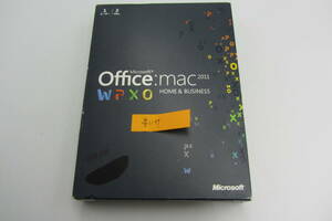 送料無料/格安 #1199 Microsoft Office mac 2011 Home & Business ユーザー x1 Mac x2 ワード エクセル ライセンスキーあり