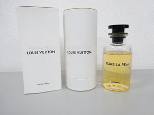 残量8割程度 LOUIS VUITTON ルイ ヴィトン DANS LA PEAU ダン ラ ポー 100ml オードパルファム EDP 香水 フレグランス