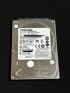 ((使用時間23時・1個限定！)) TOSHIBA HDD 2TB 2.5inch MQ04ABD200 SATA 。