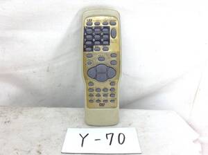 Y-70　メーカー不明　VD-002　DVDプレーヤ用　リモコン　即決 保障付