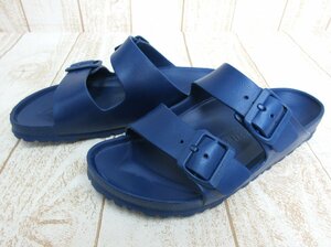 BIRKENSTOCK/ビルケンシュトック：Arizona EVA サンダル アリゾナ ネイビー 水洗い可 サイズ37/24cm 中古/USED