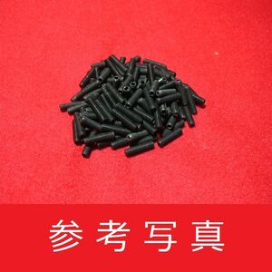 ▽ネジ ()★サドル用イモネジ 鉄製黒 12mm M3 10本 BSH $B03