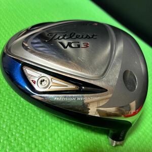 Titleist FORGED VG3 ドライバーヘッド　10.5度 タイトリスト ヘッド単品　右利き　ゴルフドライバー