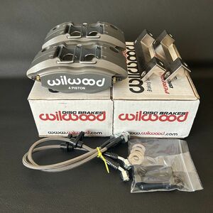 Wilwood Powerlite（4ポットキャリパー）ブレーキキット ホンダ ビート（E-PP1）Vディスク用 フロント 1セット 新品 未使用