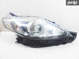 【点灯OK】 マツダ純正 CREW プレマシー HID キセノン ヘッドライト ヘッドランプ 右 運転席 STANLEY P7696 HCHR-651 即納 棚