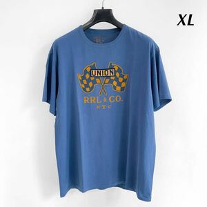 24SS 新品 DOUBLE RL RRLダブルアールエル ラルフローレン ジャージー グラフィック Tシャツ クルーネック カットソー ニット 半袖 XL