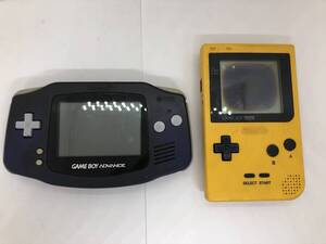 1円スタート!! ジャンク品 ゲームボーイポケット ゲームボーイアドバンス 本体 部品取りなどに