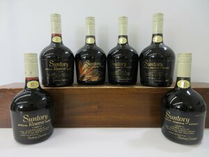 6本セット サントリー スペシャル リザーブ SUNTORY SPECIAL RESERVE WHISKY 760ml 国産ウイスキー 特級 未開栓 古酒 1円スタート/9-18-3