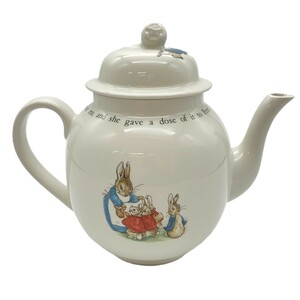 ウェッジウッド WEDGWOOD ピーターラビット PETER RABBIT ティーポット 磁器 旧刻印