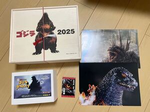 1円〜 ゴジラ おせち 2025 購入特典 ラストシーンイメージver. ポスター カレンダー トレカ お重箱 セット フィギュア GODZILLA デスゴジ 