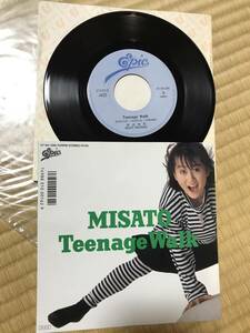 EP Misato「 Teenage Walk 」渡辺美里 国内 盤 07 5H 286 美盤 Japan 7 