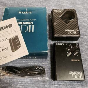 ソニー WM-DDⅡ ウォークマン SONY WALKMAN 元箱付　