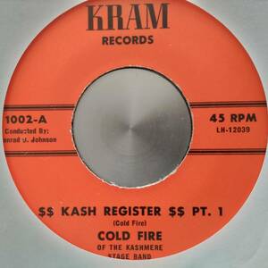 ◆即決◆MEGA RARE◆B-BOY FUNK◆◆COLD FIRE(KASHMERE STAGE BAND)◆◆$$ KASH REGISTER $$ PT1 / PT2◆◆ORIGINAL◆BREAKS!!コンピ収録曲