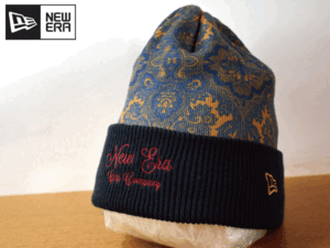 B348《未使用品》NEW ERA ニューエラ【フリーサイズ】帽子 ニットキャップ ビーニー USモデル