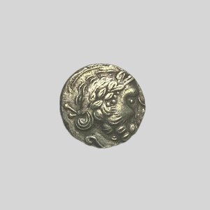 Y488 古代ギリシア 銀貨 直径約14.71mm 重量約1.7g