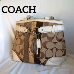 COACH　ショルダーバッグ 　ブラウン