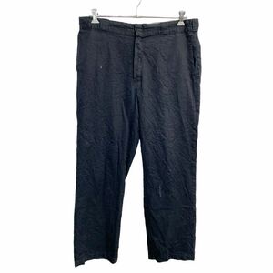 Dickies ワークパンツ W39 ディッキーズ レギュラーフィット ビッグサイズ ブラック 古着卸 アメリカ仕入 2408-294