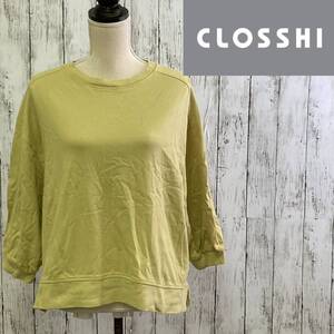 CLOSSHI★クロッシー★レディース 8分袖 カットソー★サイズLL　12-216