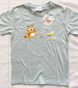 即決★新品120　ポンタ　Ponta　半袖Tシャツ　ライトグリーン　ローソン　LAWSON　男の子　女の子