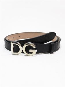 63625 Dolce & Gabbana ／ ドルチェアンドガッバーナDGバックル ナローベルト