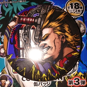 @僕のヒーローアカデミア MY HERO ACADEMIA コレクション缶バッジ 第三弾 バラ売り オールマイト JUMPSHOP ジャンプショップ@