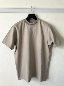 Acne Studios アクネ ストゥディオス Navid ネック ロゴ Tee カットソー size: M 美USED 他多数出品中　KK