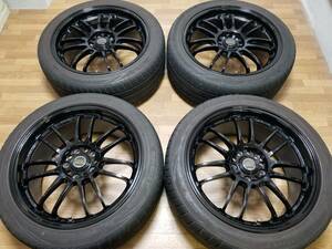 【美品】18インチ 8.5J +47 PCD114.3 RAYS RE30 WRX STI VAB GVB GRB S4 VAG GVF GRF GDB レヴォーグ GR ヤリス FD2 DC5 TE37 CE28 ZE40 SL