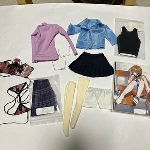 1/6サイズ 衣装　眼鏡等　未使用多し　中古品　TBleague等のシームレス素体用　JIAOU DOLL クールガール