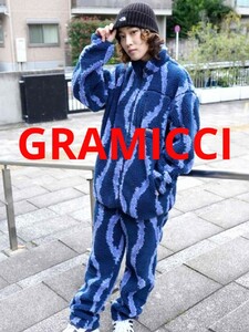 新品★GRAMICCI SHERPA JACKET PANT グラミチ フリース ボア シェルパ ジャケット パンツ セット L