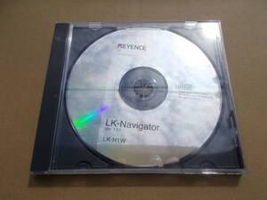 ★【中古】KEYENCE　高速・高精度CCDレーザ変位計 LK-G3000 シリーズ 設定支援ソフト LK-Navigator LK-H1W 1枚★