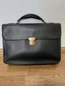 【美品】zanellatoレザー ブリーフケース ザネラート ビジネスバッグ 書類鞄 イタリア製