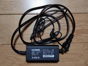 【中古動作確認品】HUAWEI ACアダプタ　HW-120200JJ0A　黒色