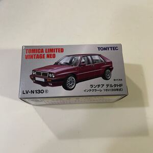 LV-N130c ランチア デルタ HF インテグラーレ 16V （ワイン） （1/64スケール トミカリミテッドヴィンテージNEO 318354）未使用、未開封品