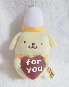 サンリオ　ポムポムプリン　for you　パティシエ　ぬいぐるみ　マスコット