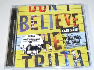 OASIS/DEFENITIVE YOYOGI 2005 FINAL NIGHT　2CD