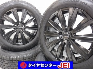 18インチ ヨコハマ 235/60R18 8J+45 108 XC90/XC60/ランドローバー 中古スタッドレスタイヤホイール【4本セット】送料無料(ASA18-0790）