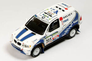 ■スパークモデル 1/43 2003 BMW X5 #205 ダカールラリー