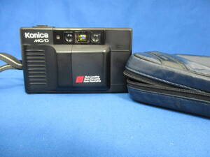 コニカ Konica MG/D コンパクトフィルムカメラ ＊ジャンク品 「＃3258」