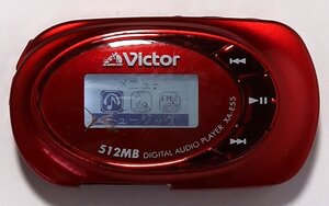 Victor,alneo,XA-E55, 512MB, レッド, 中古,破損あり